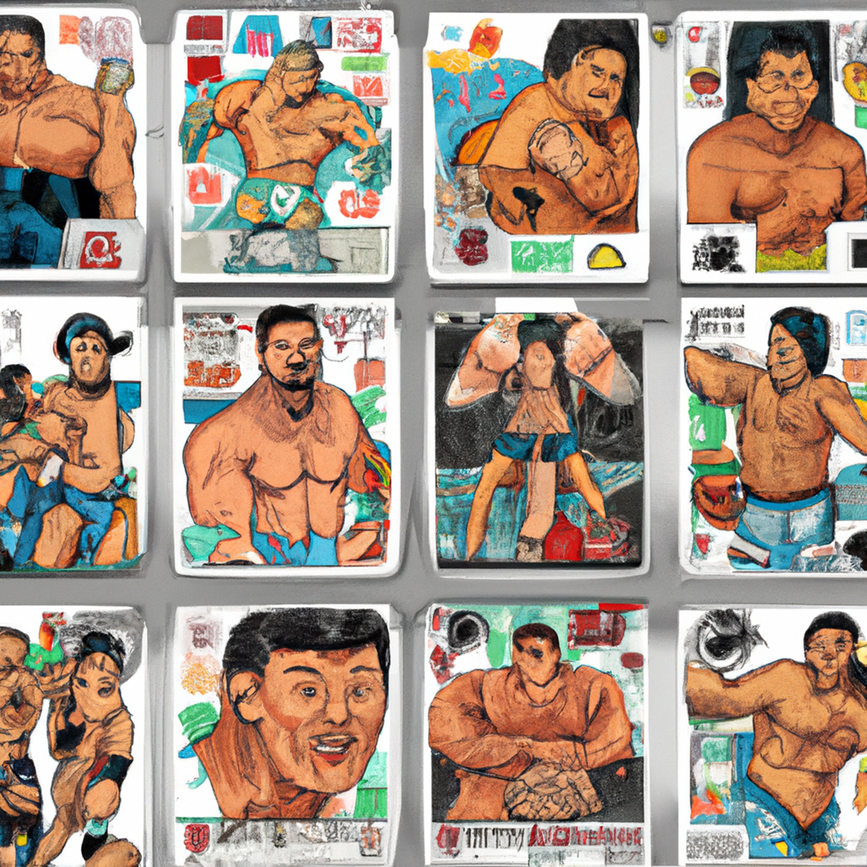 Pro Wrestling Card Collection #3 - teia