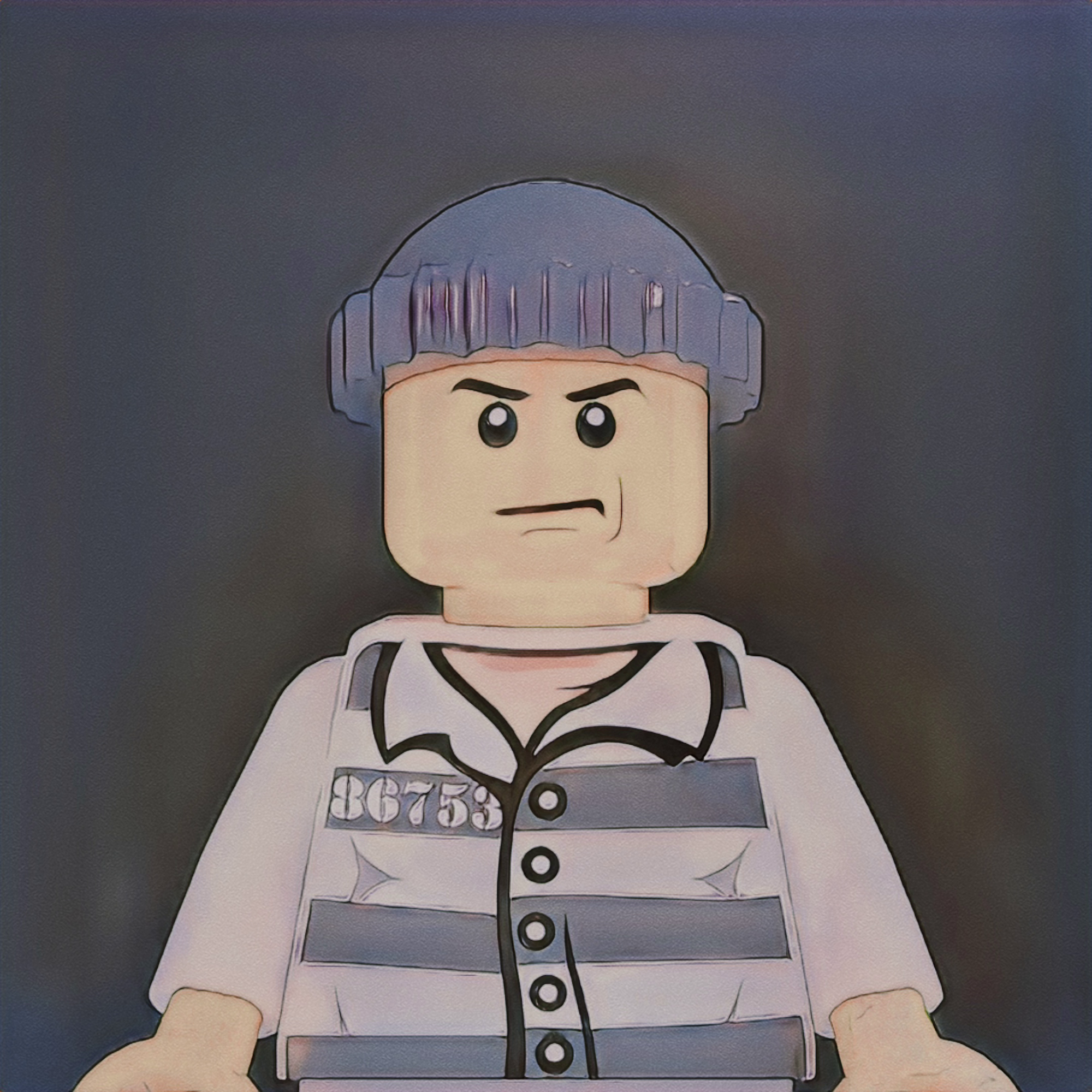 Crypto Lego Dude #44 - teia