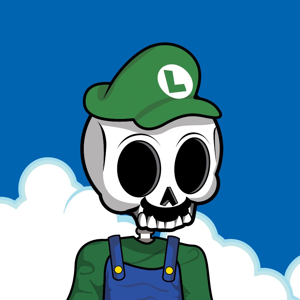 Edgar The Skeleton | Luigi #64 - teia