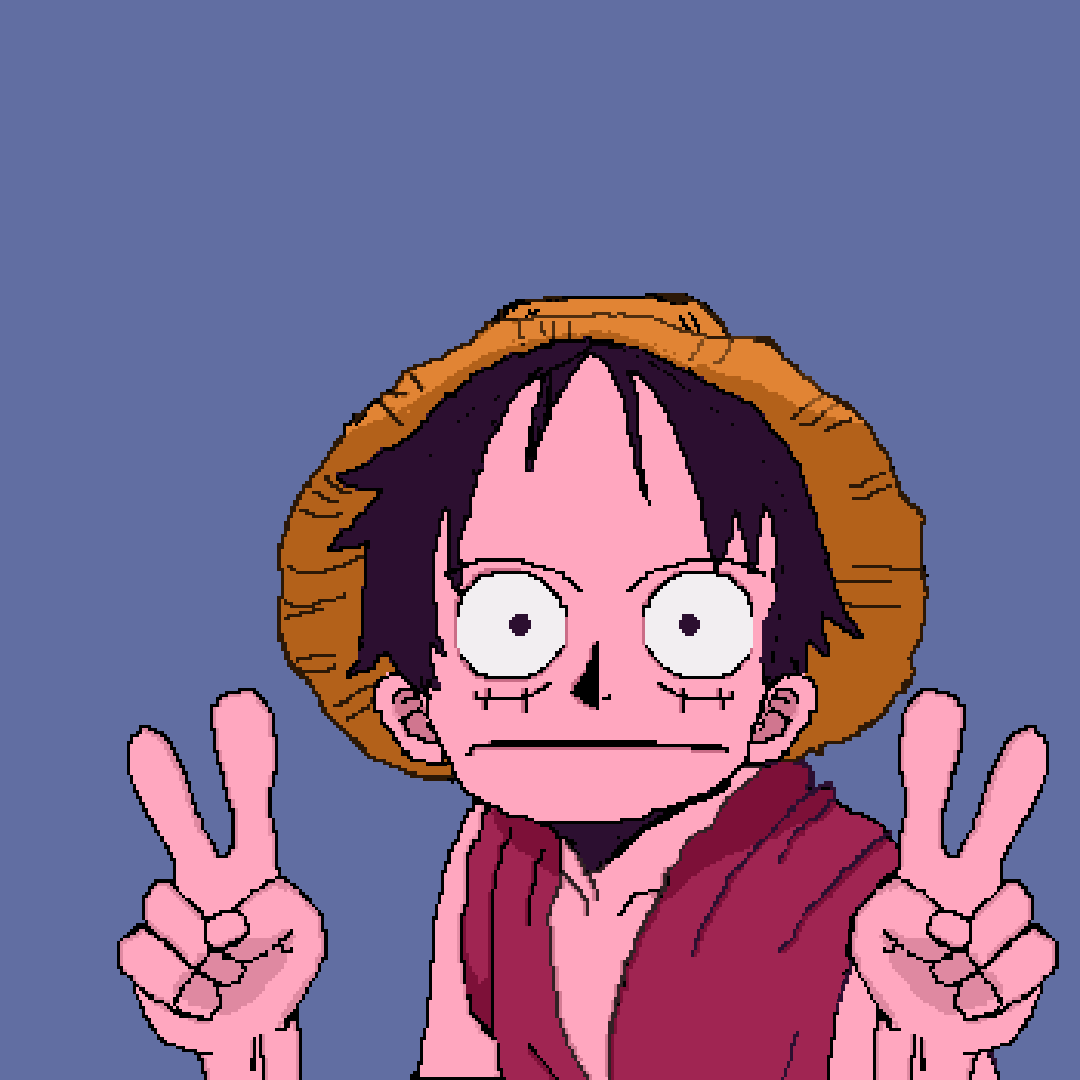 Luffy - teia