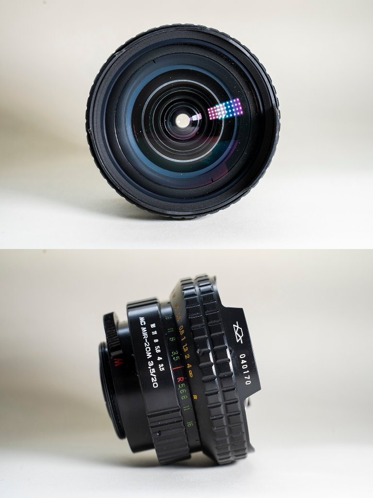 Mir 20M 20mm F3.5 - teia