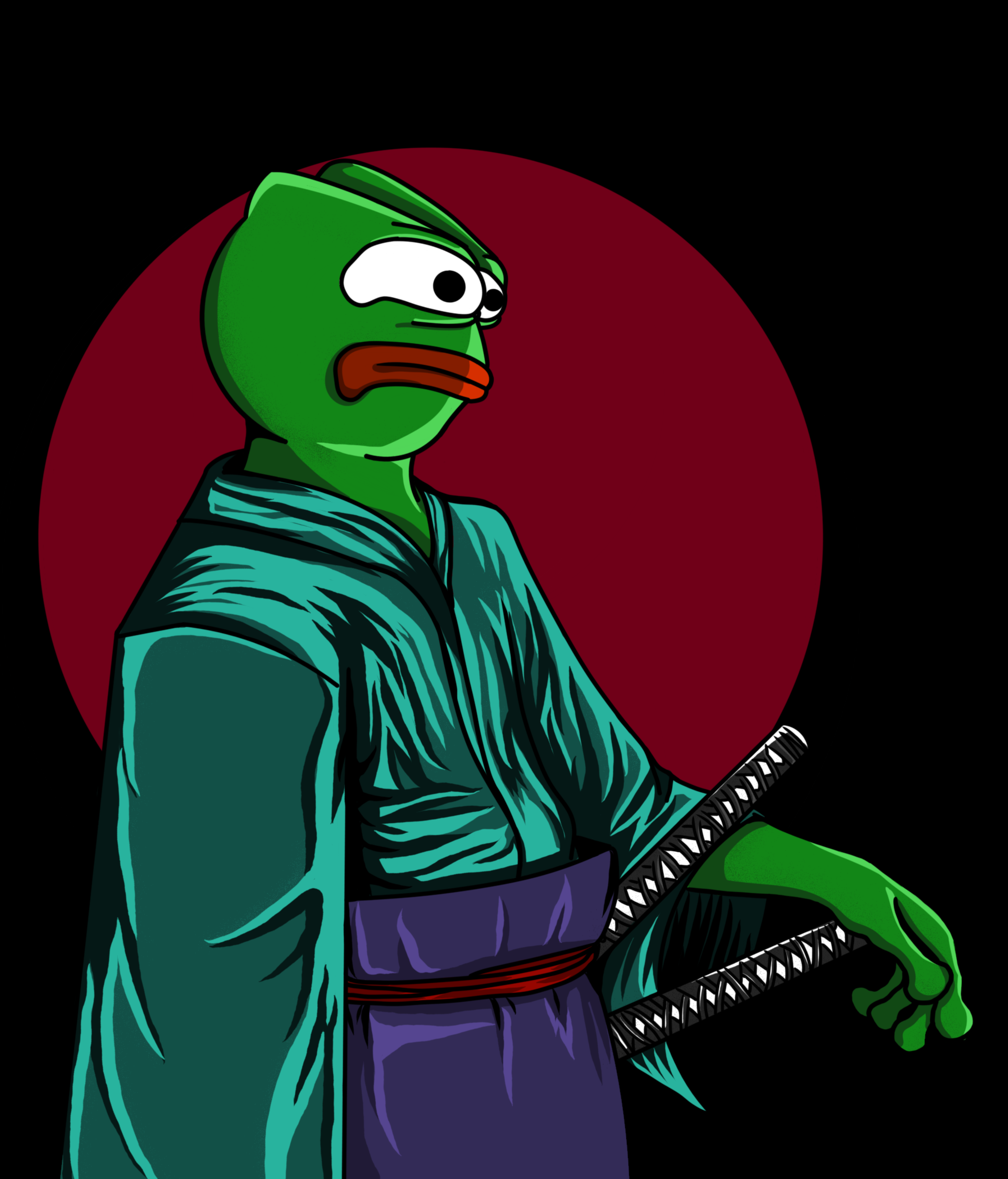 Pepe samurai - teia