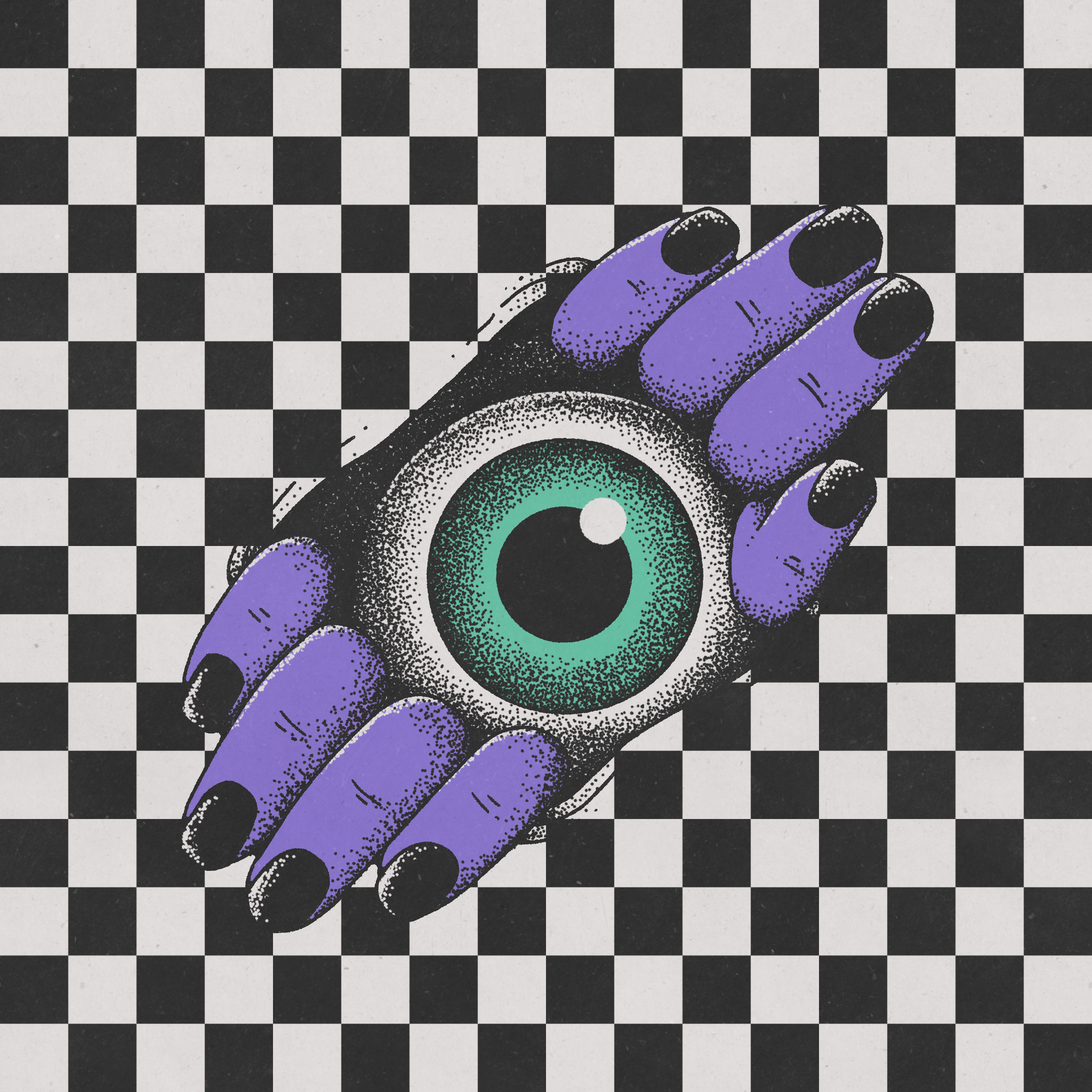 Illustration of spyware concept