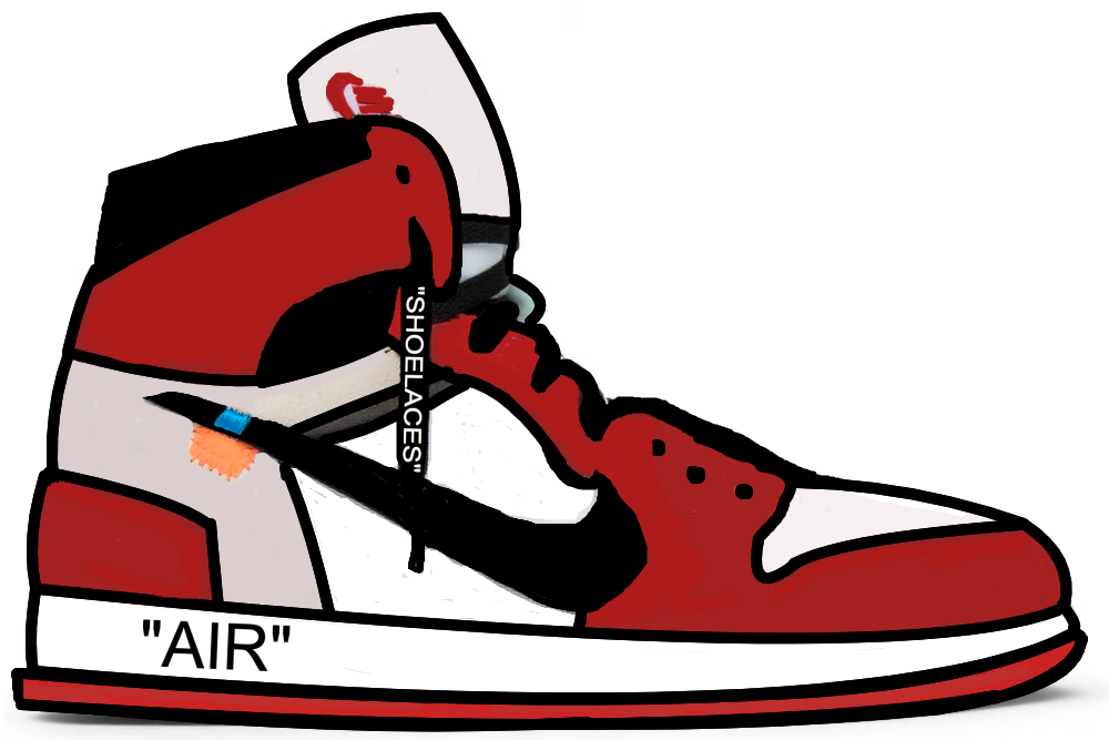 OFF WHITE X AIR JORDAN 1 RETRO HIGH OG CHICAGO teia